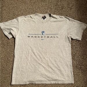 Nike Duke Basketball Light Gray Basketball Tee